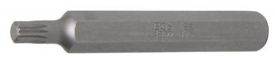 Bit cu dinţi multipli M6, Spline (XZN), lungime 75mm, antrenare 3/8", BGS 4860