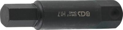 Bit de impact Imbus 17 mm, lungime 100mm, antrenare hexagon 22mm, BGS 5246-H17