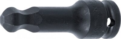 Bit de impact Inbus cu cap sferic 14 mm, lungime 75 mm, antrenare 1/2", BGS 5488-14