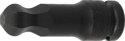 Bit de impact Inbus cu cap sferic 17 mm, lungime 75 mm, antrenare 1/2", BGS 5488-17