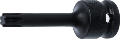 Bit de impact Ribe M9, lungime 75mm, antrenare 1/2", BGS 5483-M9