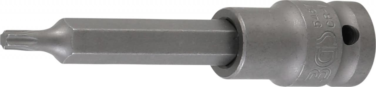 Bit de impact Torx T27, lungime 100mm, antrenare cu tubulara 1/2″, BGS 5467 – Chei Tubulare cu Biti Bit de impact Torx T27, lungime 100mm, antrenare cu tubulara 1/2", BGS 5467 - Chei Tubulare cu Biti