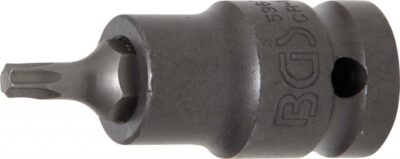 Bit de impact Torx T27, lungime 55mm, antrenare cu tubulara 1/2", BGS 5367