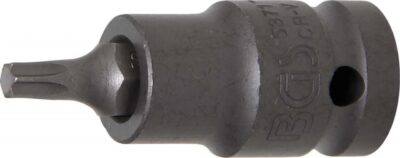 Bit de impact Torx T30, lungime 55mm, antrenare cu tubulara 1/2", BGS 5371