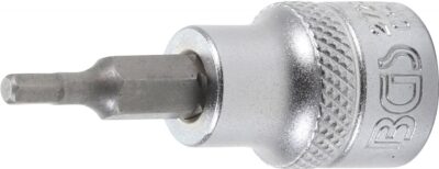 Bit Imbus 1/8" Inch, antrenare cu tubulara 3/8", BGS 2720
