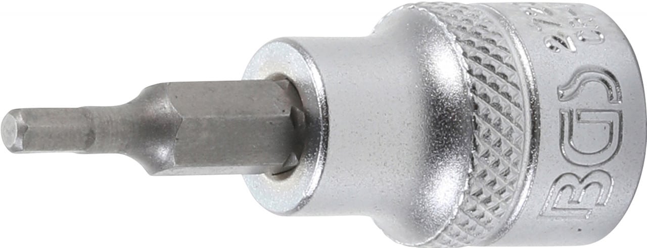 Bit Imbus 1/8″ Inch, antrenare cu tubulara 3/8″, BGS 2720 – Chei Speciale in Inch Bit Imbus 1/8" Inch, antrenare cu tubulara 3/8", BGS 2720 - Chei Speciale in Inch
