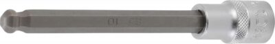 Bit Imbus 10 mm cu cap sferic , antrenare cu tubulara 1/2", BGS 4258-10