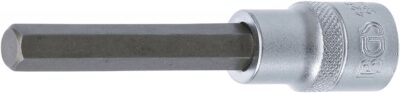 Bit Imbus 10 mm, lungime 100mm, antrenare cu tubulara 1/2", BGS 4264