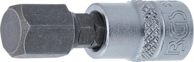 Bit Imbus 10mm cu tubulara 1/4" (6,3mm), BGS 2161-10