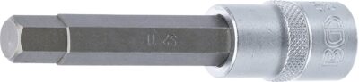 Bit Imbus 11 mm, lungime 100mm, antrenare cu tubulara 1/2", BGS 4266
