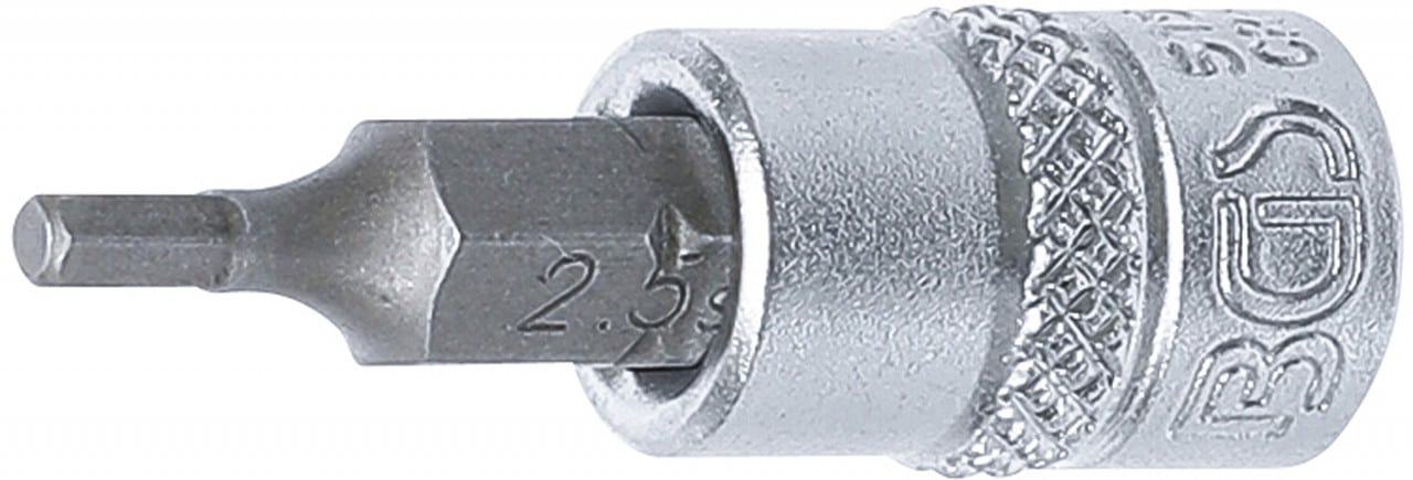 Bit Imbus 2,5mm cu tubulara 1/4″ (6,3mm), BGS 5154 – Chei Tubulare cu Biti Bit Imbus 2,5mm cu tubulara 1/4" (6,3mm), BGS 5154 - Chei Tubulare cu Biti