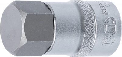 Bit Imbus 24 mm, lungime 55mm, antrenare cu tubulara 1/2", BGS 5184-H24