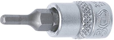 Bit Imbus 3mm cu tubulara 1/4" (6,3mm), BGS 2497