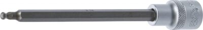Bit Imbus 5 mm cu cap sferic , antrenare cu tubulara 1/2", BGS 5184-HB5