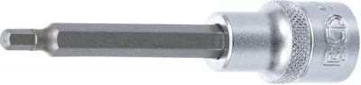 Bit Imbus 5 mm, lungime 100mm, antrenare cu tubulara 1/2", BGS 4260