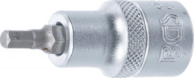 Bit Imbus 5mm, lungime 55mm, antrenare cu tubulara 1/2", BGS 4251