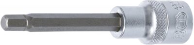 Bit Imbus 7 mm, lungime 100mm, antrenare cu tubulara 1/2", BGS 4262