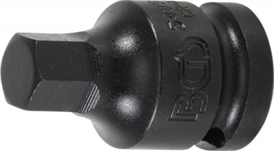 Bit Imbus de impact 12 mm, lungime 42mm, antrenare cu tubulara 1/2”, BGS 5485-12