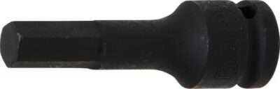 Bit Imbus de impact 12 mm, lungime 75mm, antrenare cu tubulara 1/2", BGS 5481-M12