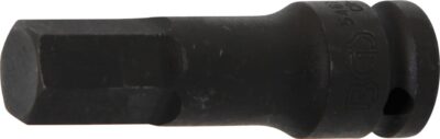 Bit Imbus de impact 17 mm, lungime 75mm, antrenare cu tubulara 1/2", BGS 5481-M17