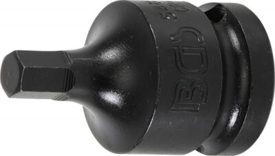 Bit Imbus de impact 7 mm, lungime 42mm, antrenare cu tubulara 1/2”, BGS 5485-7