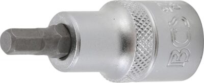 Bit Inbus 1/4" mm, antrenare patrat interior 12, 5 mm (1/2"), BGS 2733