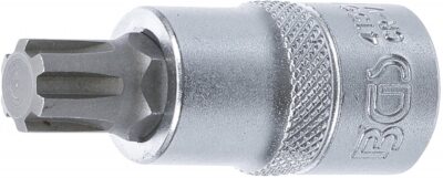 Bit Ribe M12, lungime 55mm, antrenare cu tubulara 1/2", BGS 4156