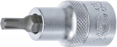 Bit Ribe M6, lungime 55mm, antrenare cu tubulara 1/2", BGS 4151
