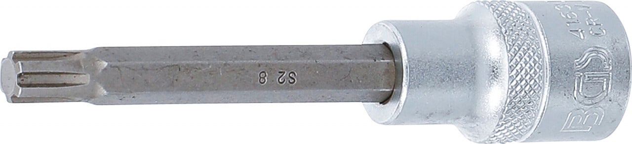 Bit Ribe M8, lungime 100mm, antrenare cu tubulara 1/2″, BGS 4163 – Chei Tubulare cu Biti Bit Ribe M8, lungime 100mm, antrenare cu tubulara 1/2", BGS 4163 - Chei Tubulare cu Biti