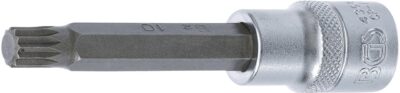 Bit Spline (XZN) M10, lungime 100mm, antrenare cu tubulara 1/2", BGS 4362