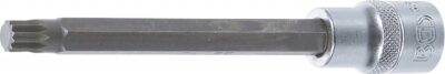 Bit Spline (XZN) M10, lungime 140mm, antrenare cu tubulara 1/2", BGS 5184-M10