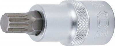 Bit Spline (XZN) M10, lungime 53mm, antrenare cu tubulara 1/2", BGS 4353