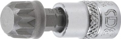 Bit Spline(XZN) M12 cu tubulara1/4", BGS 2507