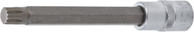 Bit Spline (XZN) M12, lungime 140mm, antrenare cu tubulara 1/2", BGS 5184-M12