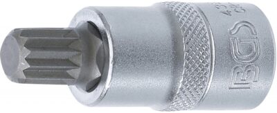Bit Spline (XZN) M12, lungime 53mm, antrenare cu tubulara 1/2", BGS 4354