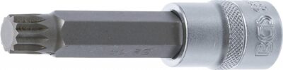 Bit Spline (XZN) M14, lungime 100mm, antrenare cu tubulara 1/2", BGS 4364