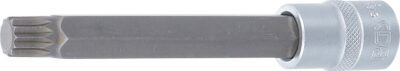Bit Spline (XZN) M14, lungime 140mm, antrenare cu tubulara 1/2", BGS 5184-M14