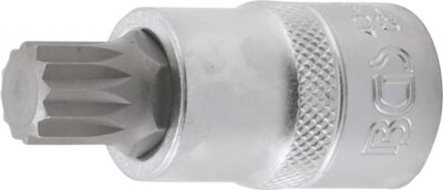 Bit Spline (XZN) M14, lungime 55mm, antrenare cu tubulara 1/2", BGS 4344