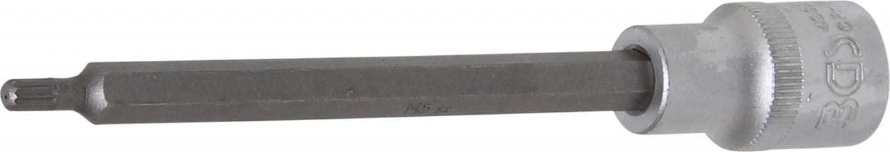 Bit Spline (XZN) M5, lungime 140mm, antrenare cu tubulara 1/2″, BGS 4330 – Chei Tubulare cu Biti Bit Spline (XZN) M5, lungime 140mm, antrenare cu tubulara 1/2", BGS 4330 - Chei Tubulare cu Biti