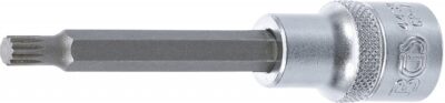 Bit Spline (XZN) M7, lungime 100mm, antrenare cu tubulara 1/2", BGS 4432