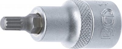 Bit Spline (XZN) M7, lungime 53mm, antrenare cu tubulara 1/2", BGS 4355