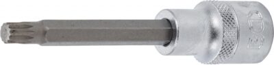 Bit Spline (XZN) M8, lungime 100mm, antrenare cu tubulara 1/2", BGS 4361