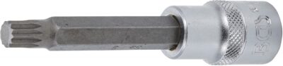 Bit Spline (XZN) M9, lungime 100mm, antrenare cu tubulara 1/2", BGS 5184-M9