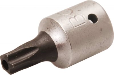 Bit Torx Plus TS27 cu gaura, antrenare cu tubulara 1/4", BGS 2355-TS27