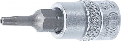 Bit Torx T10 cu gaura, antrenare cu tubulara 1/4", BGS 2357