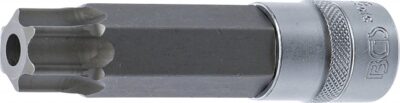 Bit Torx T100 cu gaura, lungime 100mm, antrenare cu tubulara 1/2", BGS 5103-TB100