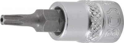 Bit Torx T15 cu gaura, antrenare cu tubulara 1/4", BGS 2358
