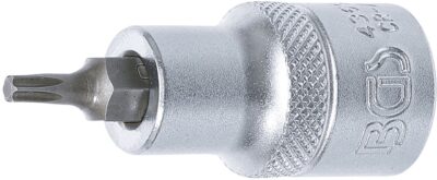 Bit Torx T20, lungime 55mm, antrenare cu tubulara 1/2", BGS 4369