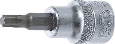 Bit Torx T27, antrenare cu tubulara 3/8", BGS 2544