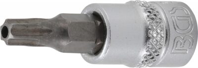 Bit Torx T27 cu gaura, antrenare cu tubulara 1/4", BGS 2361